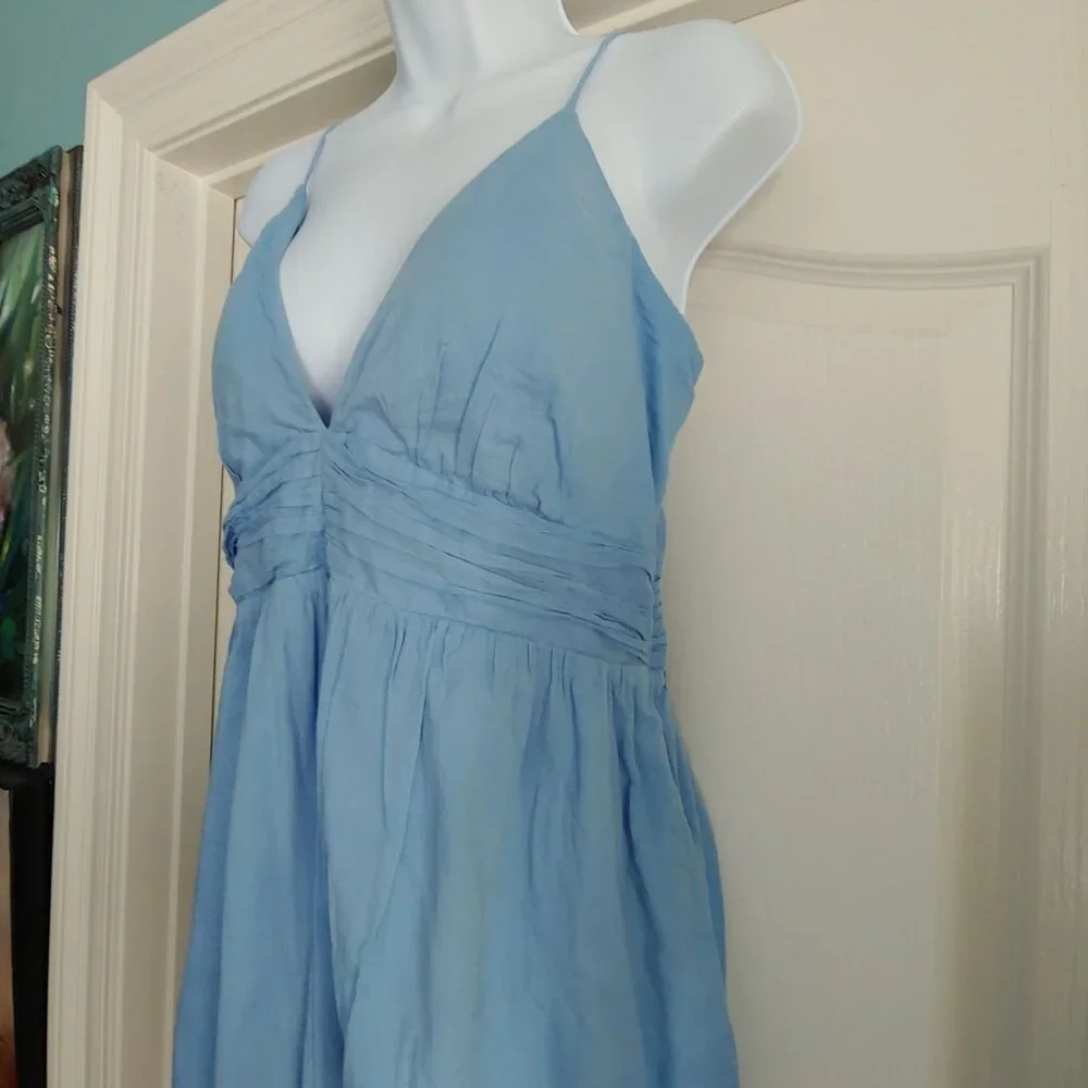 Abercrombie & Fitch Dress Festival Boho Coastal Softgirl Romantic Effortless XLT
